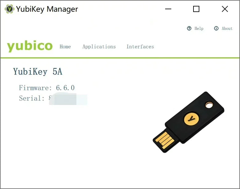 Chave de Autenticação USB FIDO2