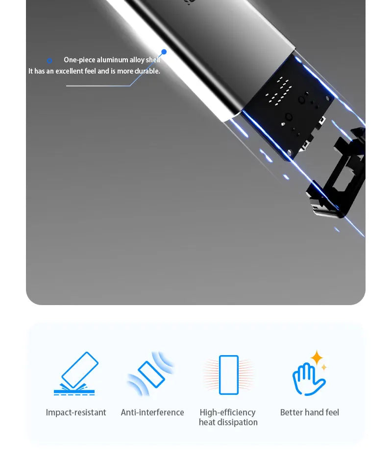 USB-C till 10Gb Ethernet-adapter Thunderbolt-kompatibel RJ45