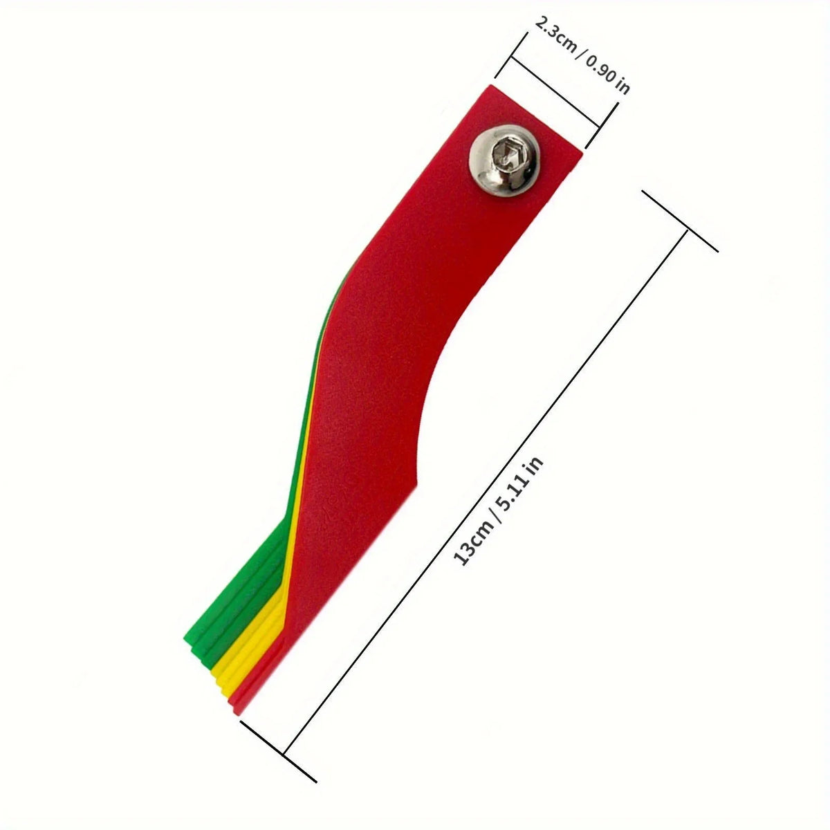 Universal Automotive Brake Pad Thickness Gauge Measure Ruler Diagnostic Test Tool Car Accessories Automotive Repair Equipment