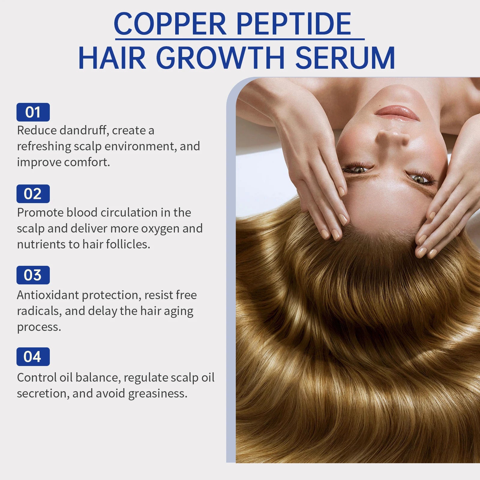30ml Copper Peptide Hair Serum