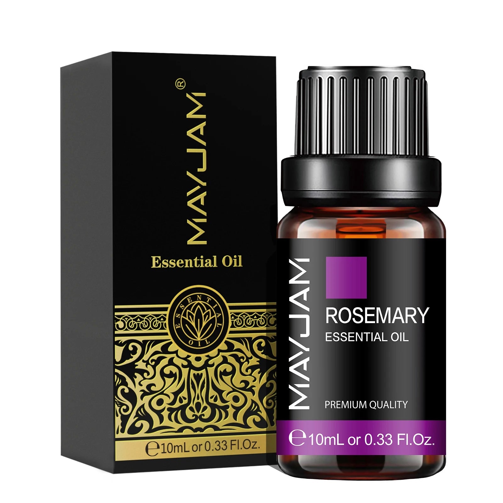 MAYJAM 10ML Essential Oil Lavender Jasmine Eucalyptus Vanilla Sandalwood Bergamot Rosemary Citronella Cinnamon Fragrance Oil 