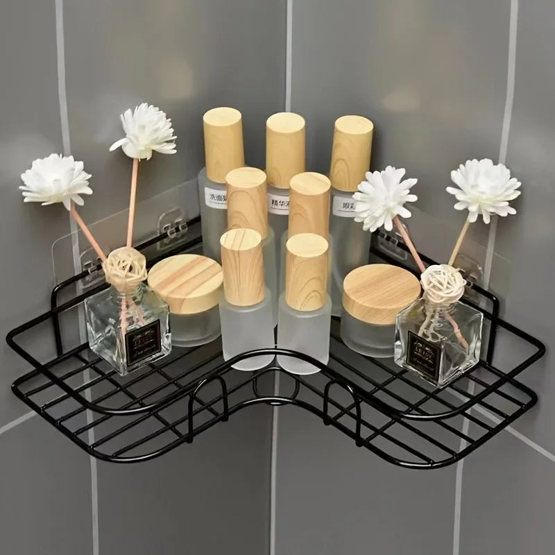 Wall-Mounted Bathroom Storage Shelf
