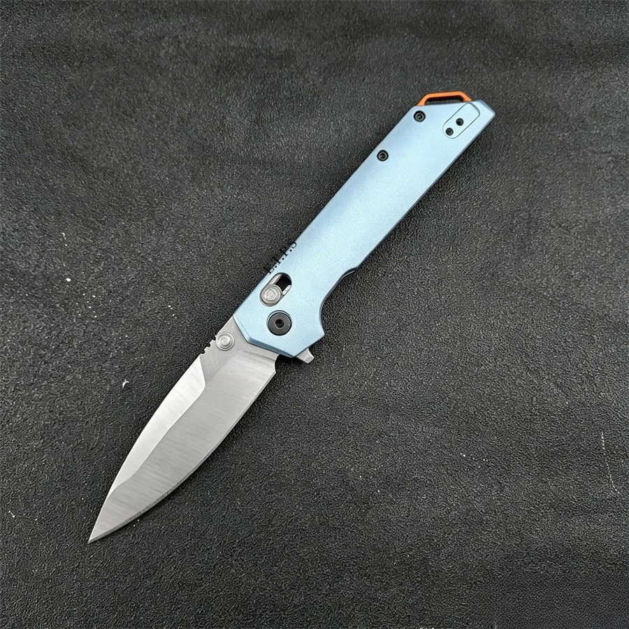 Lightweight Folding Knife 3.4" EDC Spear Point Blade with Reversible Clip