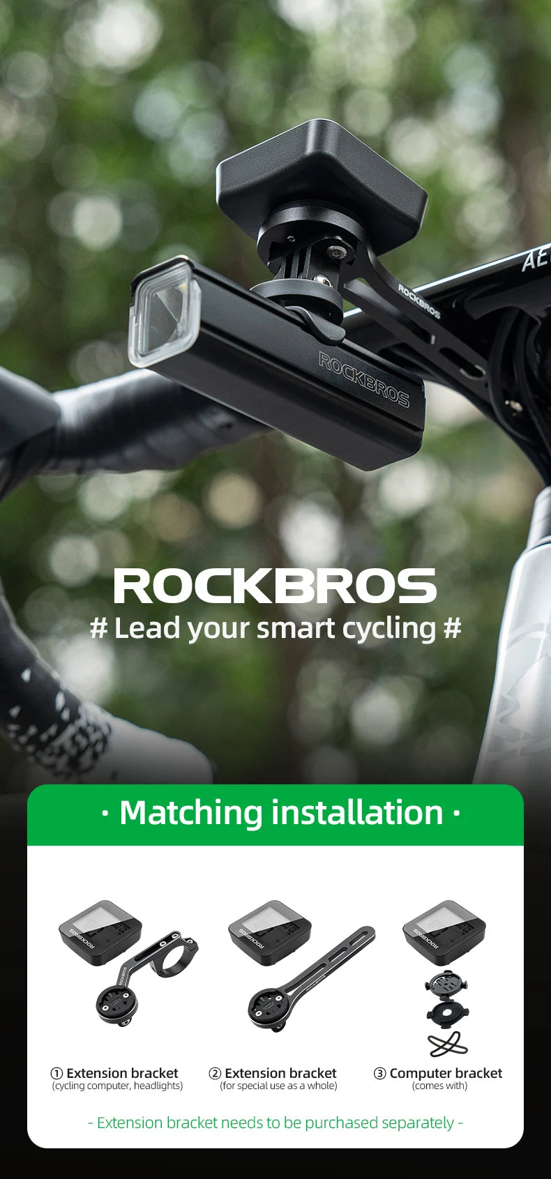 GPS Bike Computer with Speed, Odometer & 20H Battery Waterproof