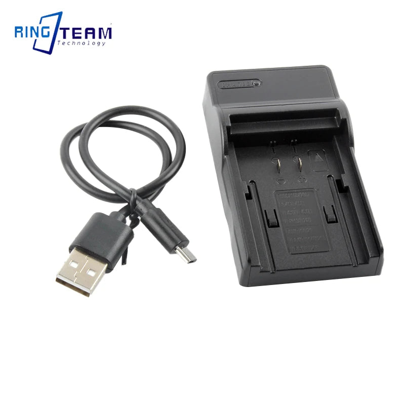 USB Battery Charger for Panasonic CGA-DU Series
