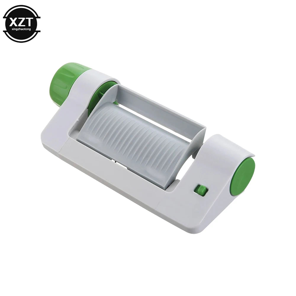 Manual Rotary Vegetable Slicer and Peeler, Stainless Blade