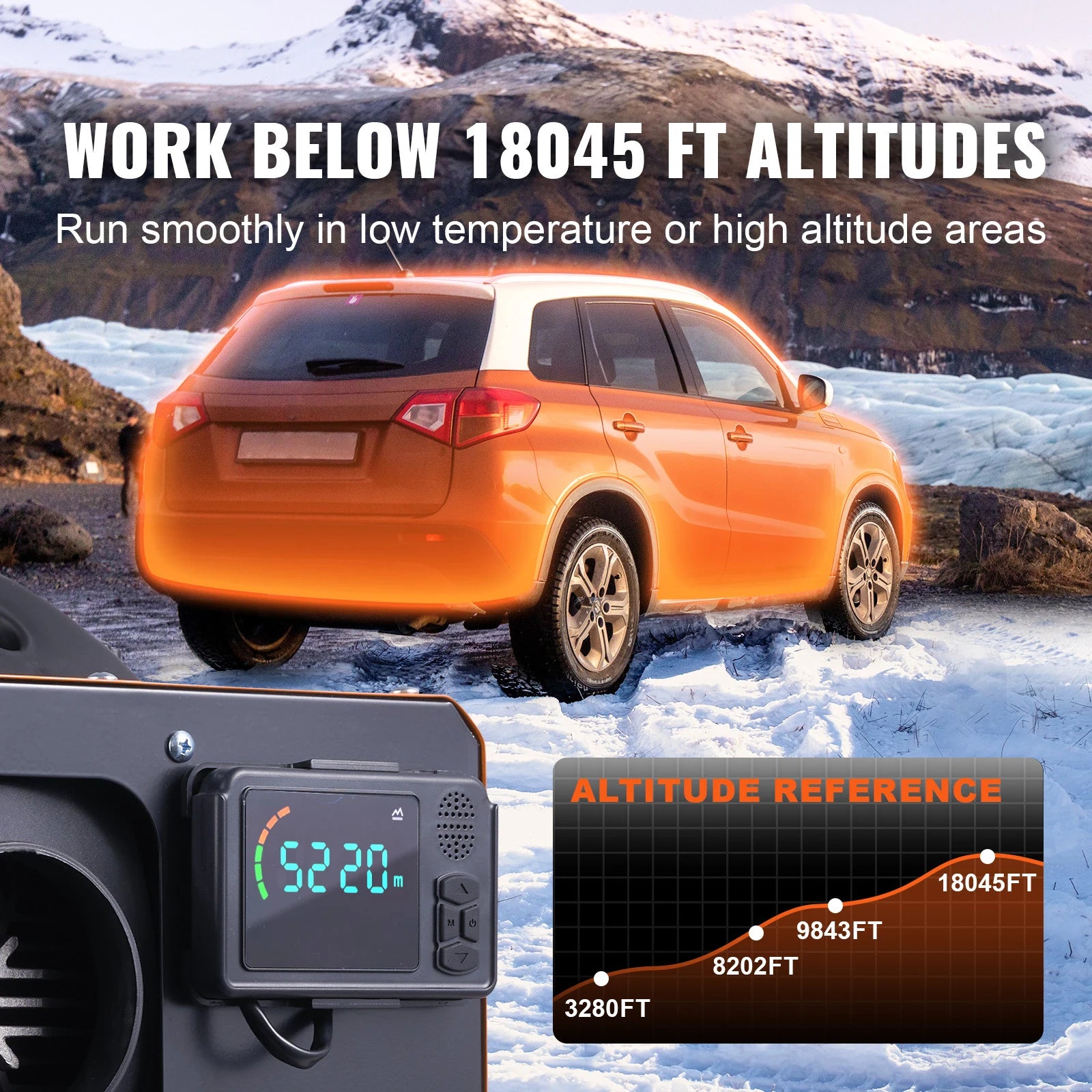 8KW diesel luftvarmer med Bluetooth-fjernbetjening til campingvogn, varevogn og båd