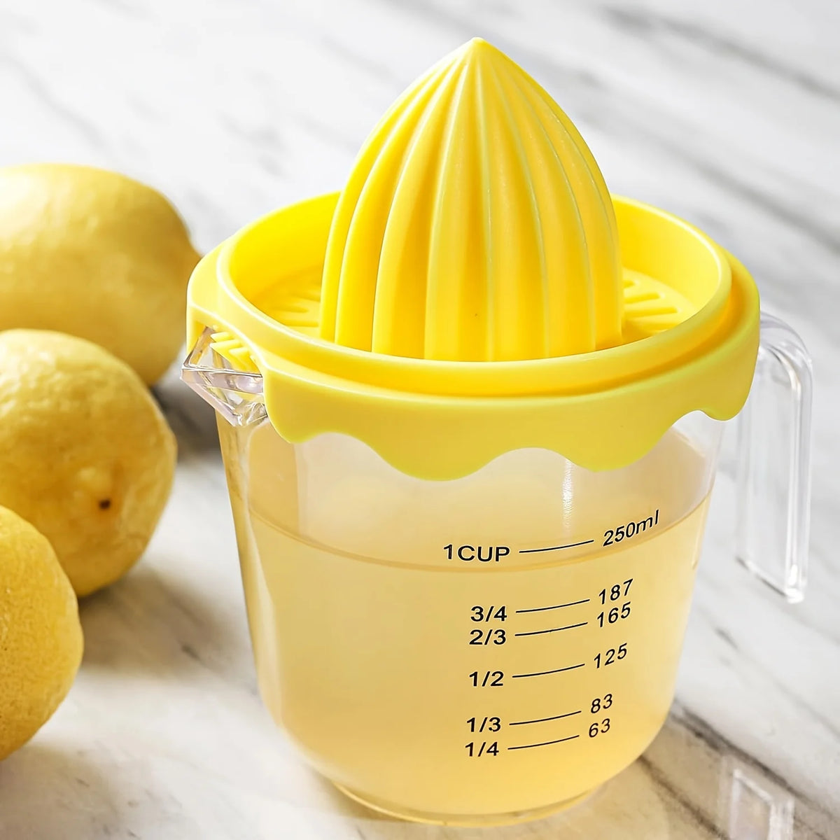 Manual Citrus Juicer, Portable Hand Press for Lemons and Limes