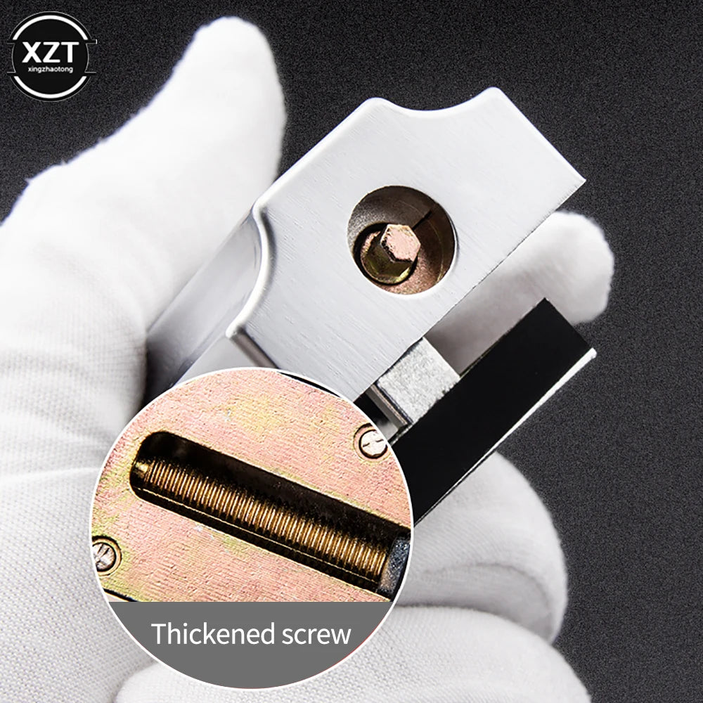 Keyed Sliding Window Restrictor Lock