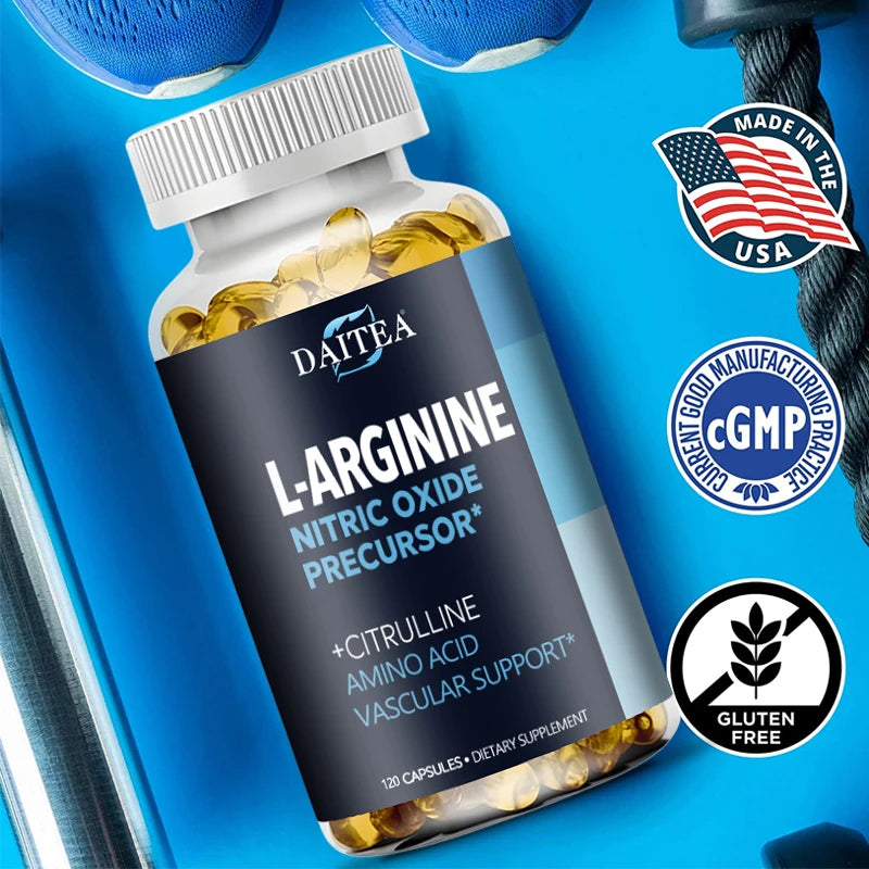 L-Arginine Supplement Capsules