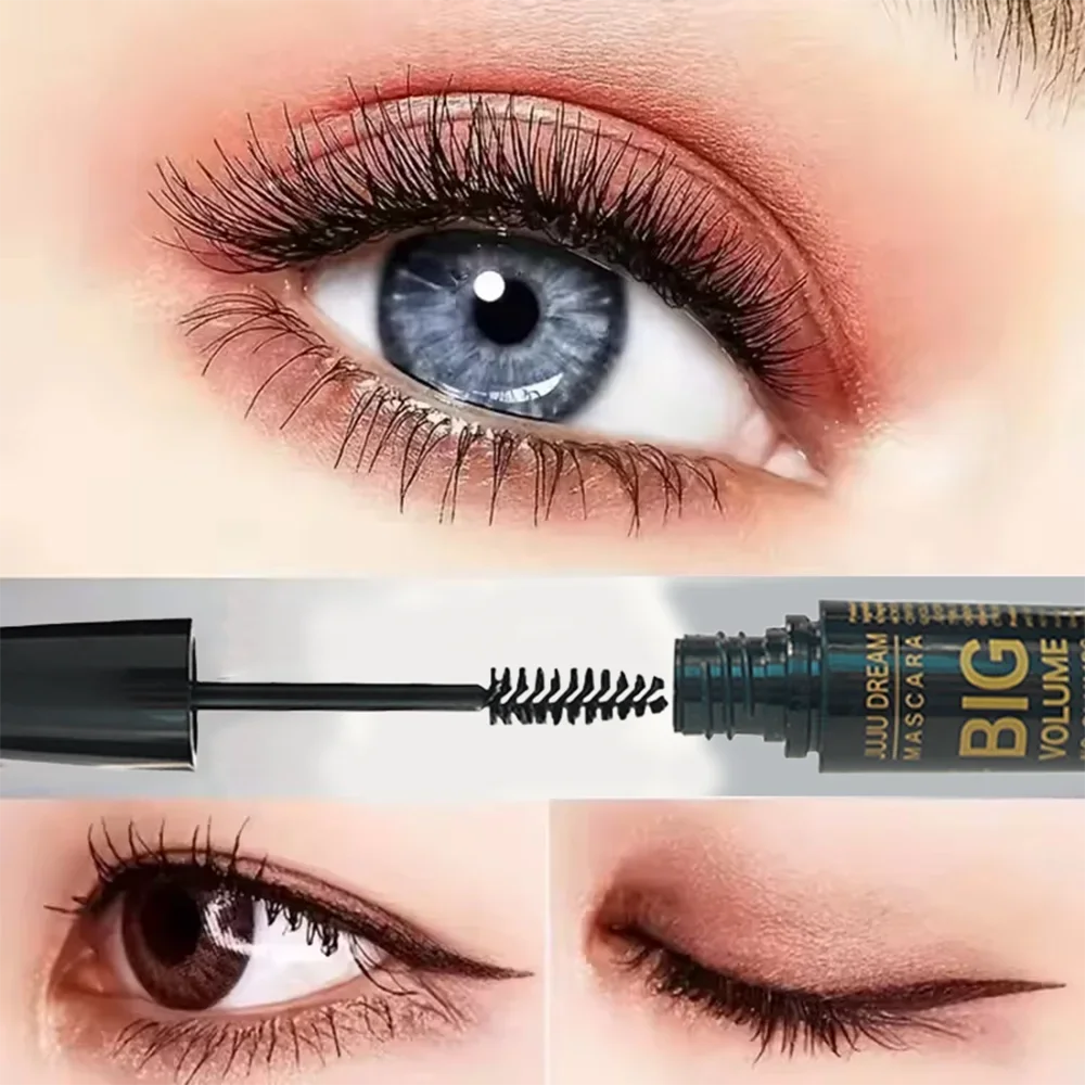 4D Curling Mascara – Lengthening, Waterproof, Sweatproof, Long-Lasting, Smudge-Proof, Unisex, Gentle, Certified 