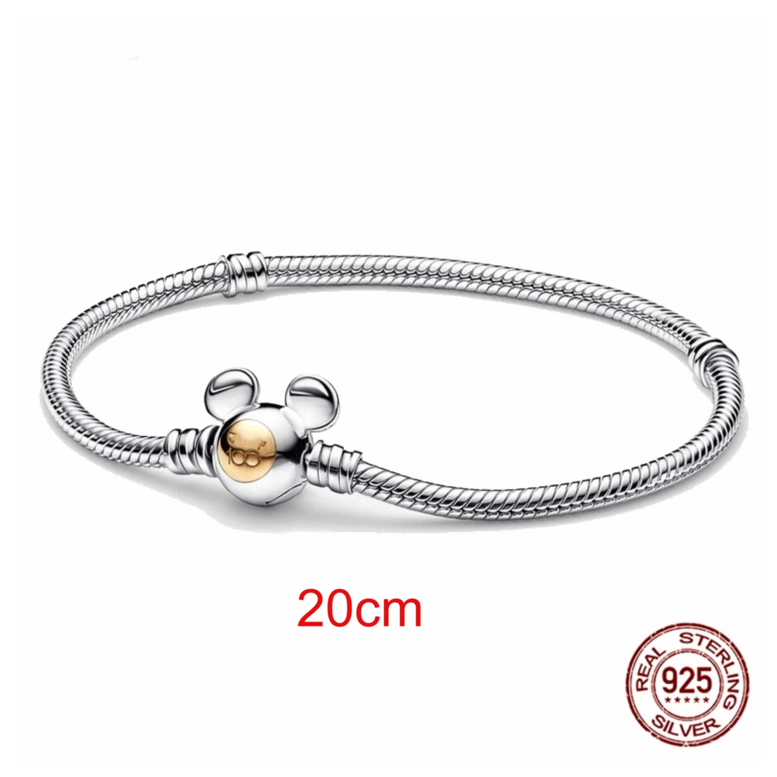 925 Silver DIY Beads for Disney-Inspired Charm Bracelets