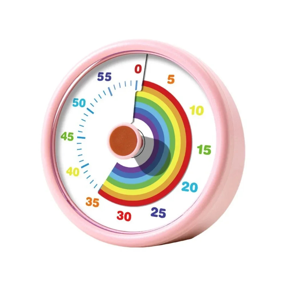 Visueller 60-Minuten-Countdown-Timer, rund oder quadratisch