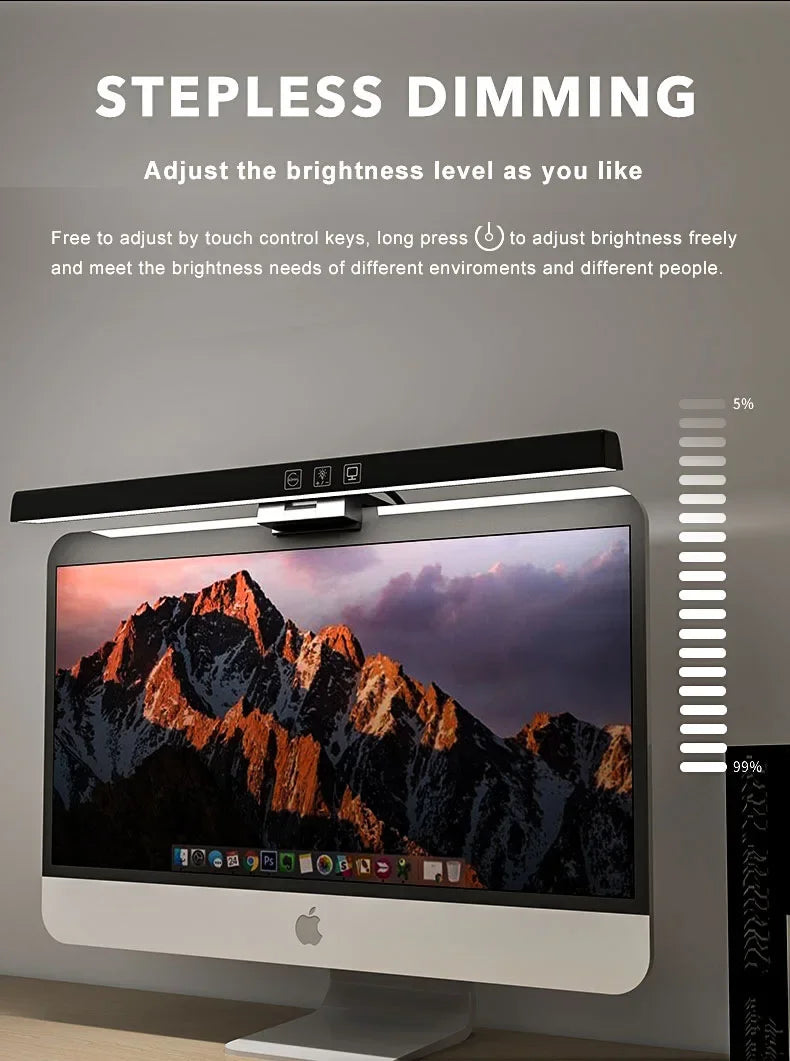 50 cm USB Monitor Light Bar with Dimming and Three Tones