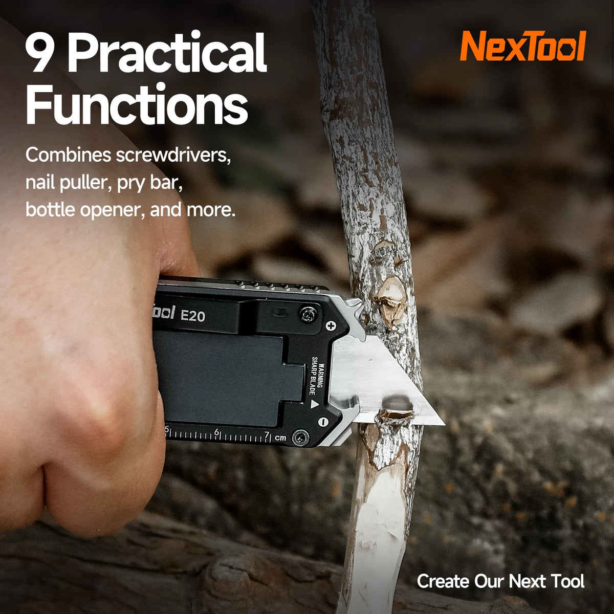 E20 Compact Utility Knife with Blade-Change System