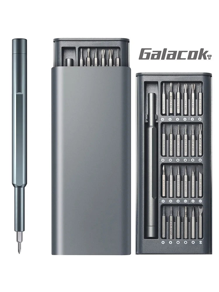 25-in-1 Precision Screwdriver Set with Magnetic Bits