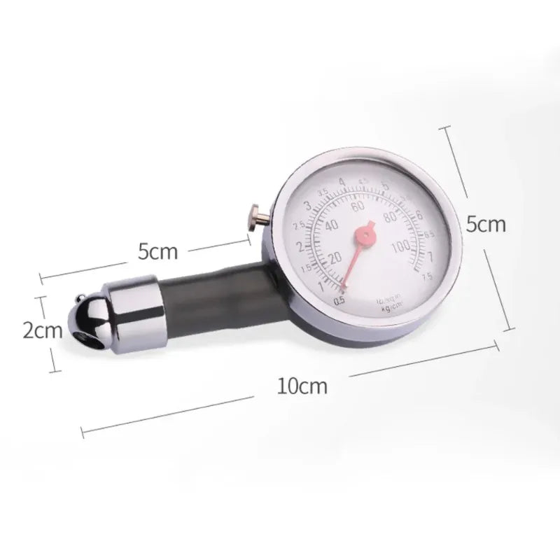 Tyre Pressure Gauge with Deflation Valve