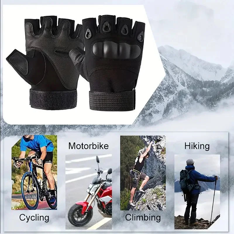 Fingerlose Outdoor-Handschuhe - M bis XL
