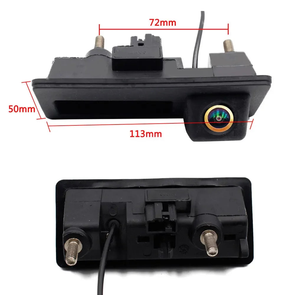 1080P AHD Car Rear View Camera 175° Wide Angle with Guide Lines