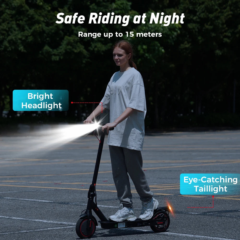 iScooter i9 Electric Scooter with 8.5 Inch Honeycomb Tires