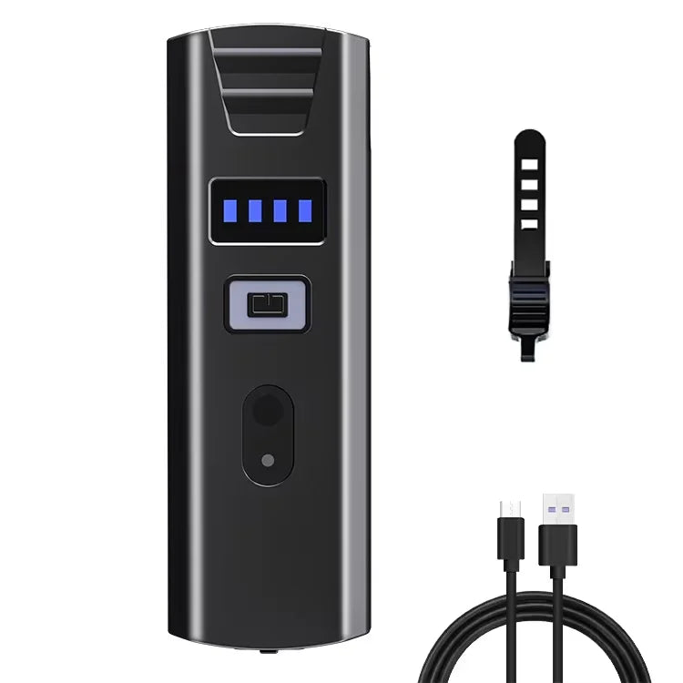 Faro anteriore per bicicletta ricaricabile USB-C con sensore di luminosità