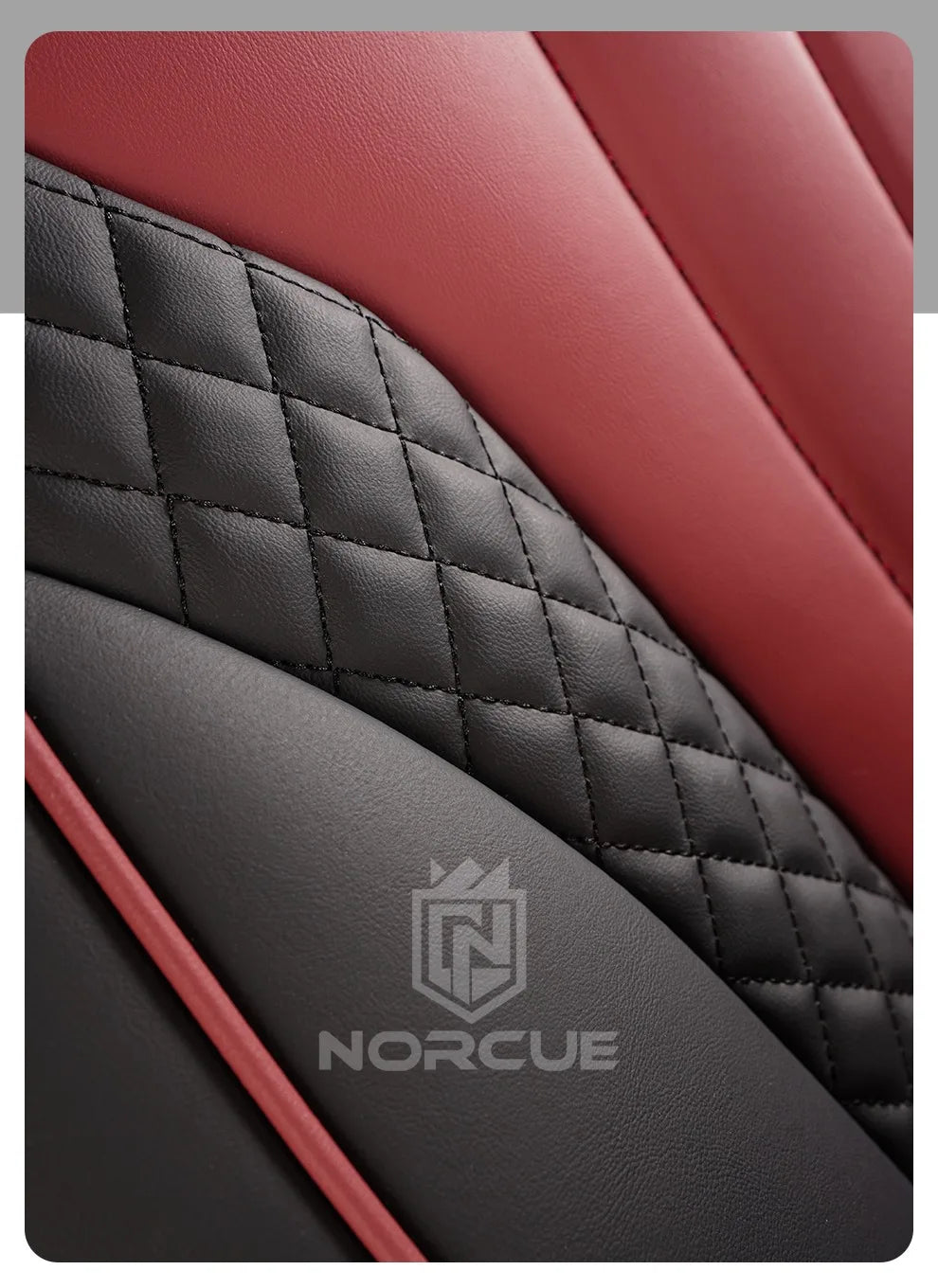 Спортивні чохли на автомобільні сидіння з 5 місцями з ПУ шкіри з 3D вишивкою