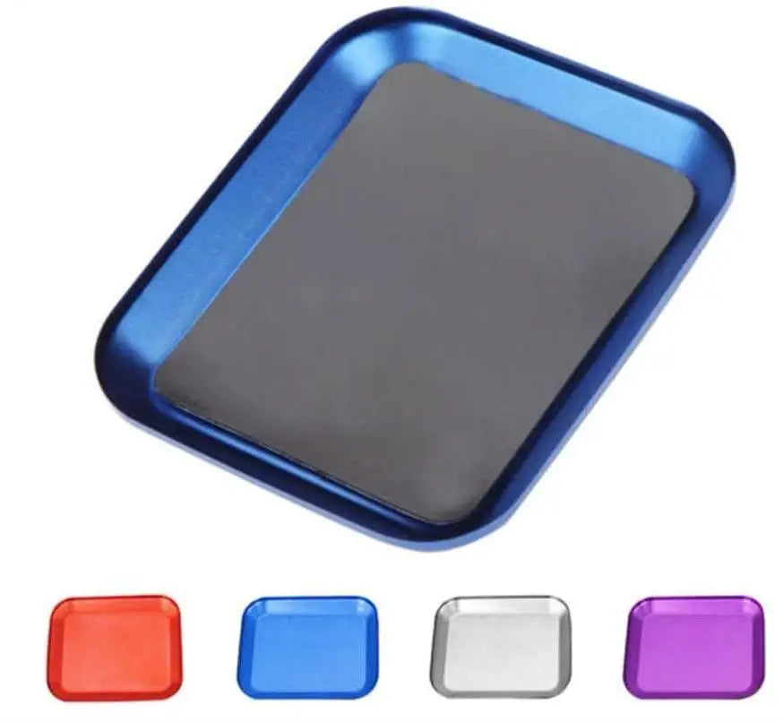 RC Repair Tool Aluminium Alloy Magnetic Screw Tray Plate For Airplane Car Boat Crawler Axial SCX10 D90 D110 Model Repair Tool 