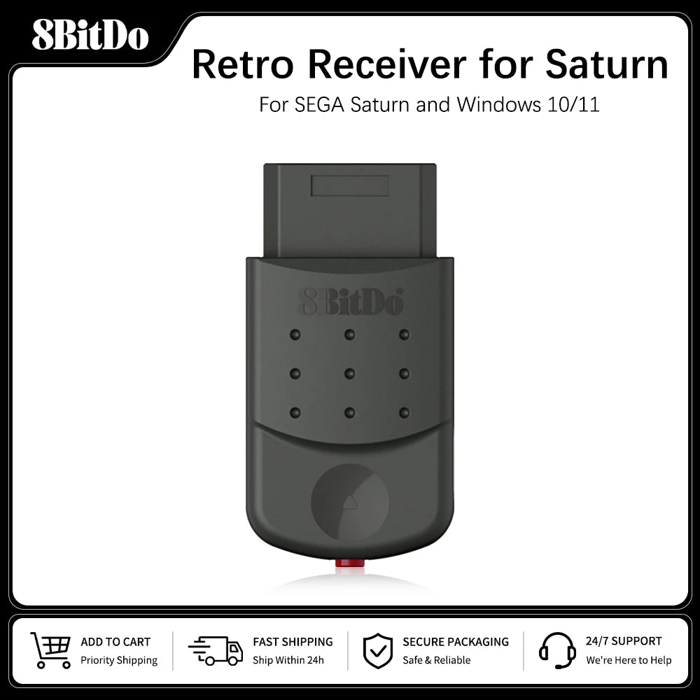 Wireless Controller Receiver for Sega Saturn