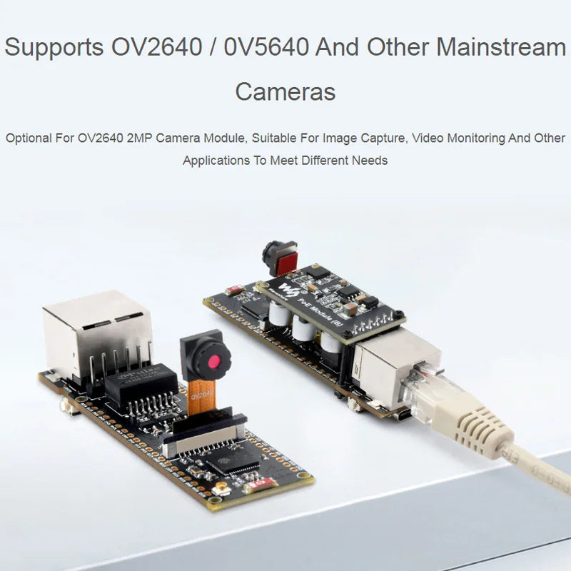 ESP32-S3 Ethernet-ontwikkelbord opties