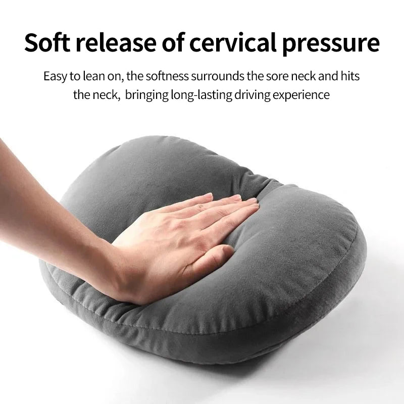 Almohada para el cuello del automóvil para soporte cómodo de cabeza y cuello