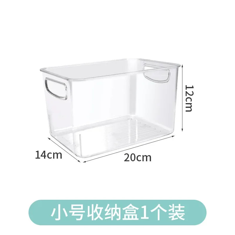 Stackable Refrigerator Storage Box and Can Organizer