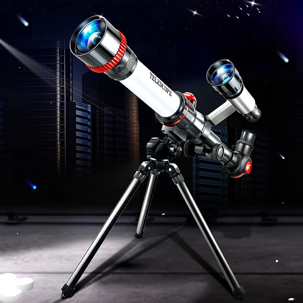 0|Professional Astronomical Telescope 20X 30X 40X Powerful Monocular Portable HD Moon Space Planet Observation Gifts for Children