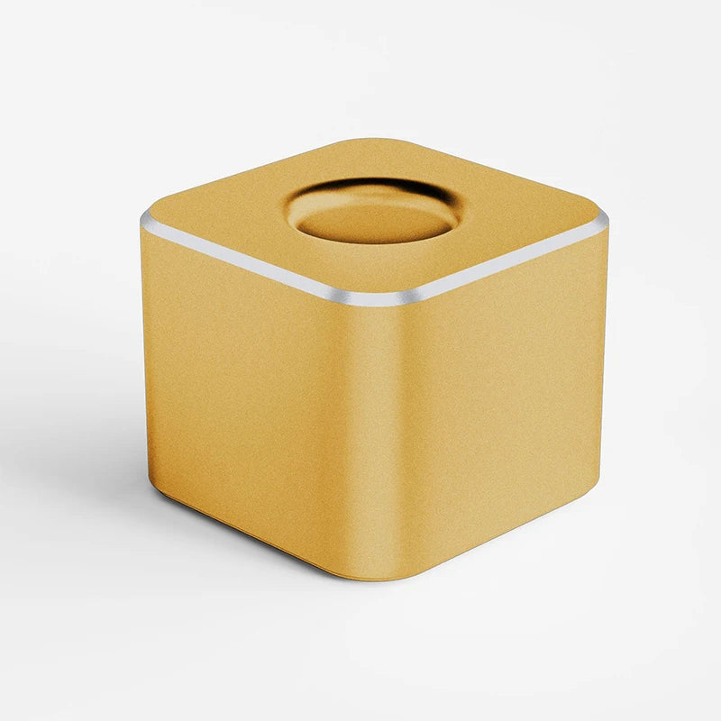 Portapenne in alluminio con base antiscivolo per temperamatite, rasoio e spazzolino da denti, organizer da bagno e da scrivania