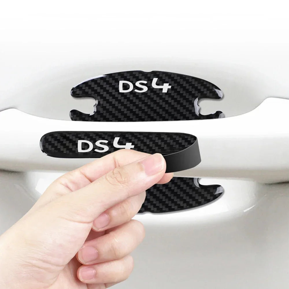 Protectores para el borde de las puertas del coche, para modelos DS y Citroën, juego de 4 piezas