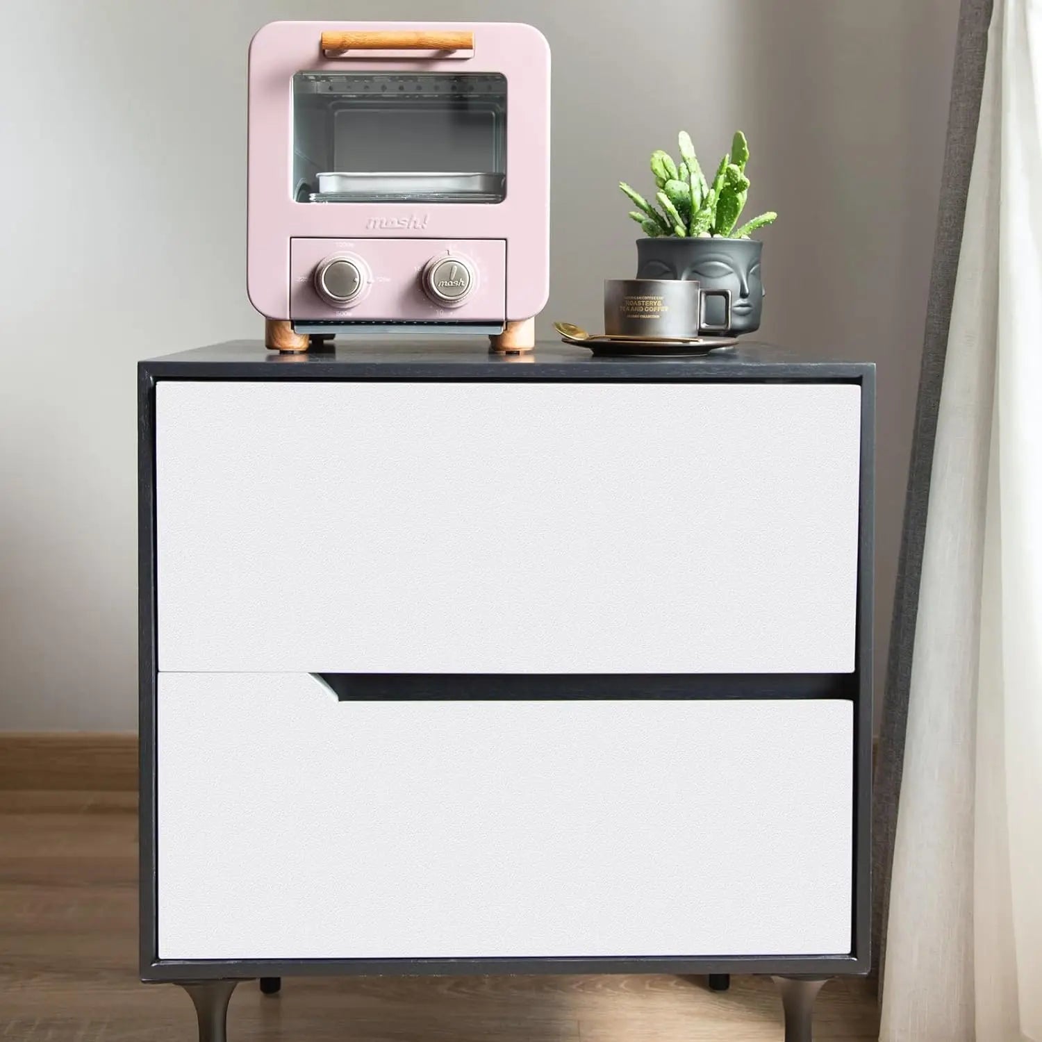 Waterpoof Matte Wallpaper white Vinyl Self-Adhesive Stickers for Wall Furniture Livingroom Contact Paper Home Decor 