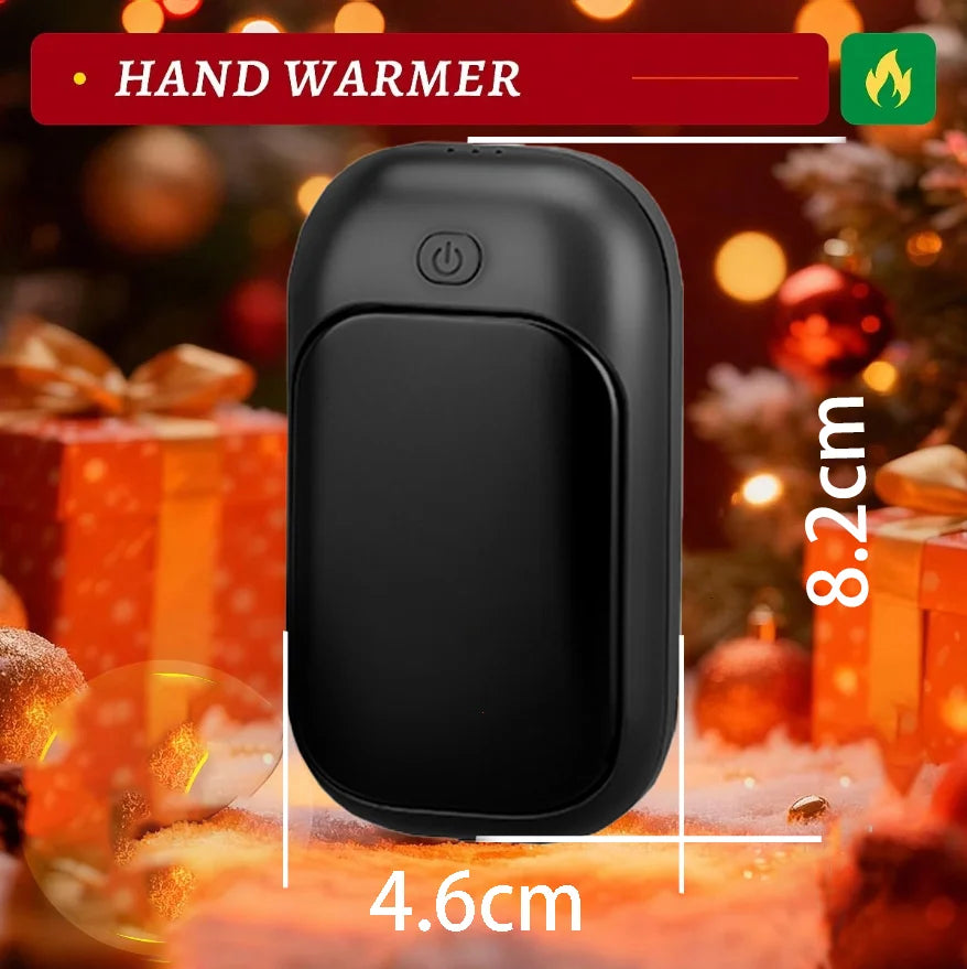 Magnetic Rechargeable Hand Warmer 2-Piece Set