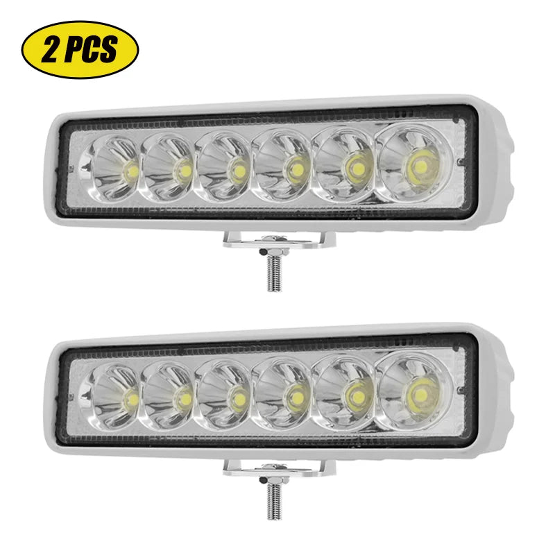 18 W LED Vehicle Work Light, 12-24 V