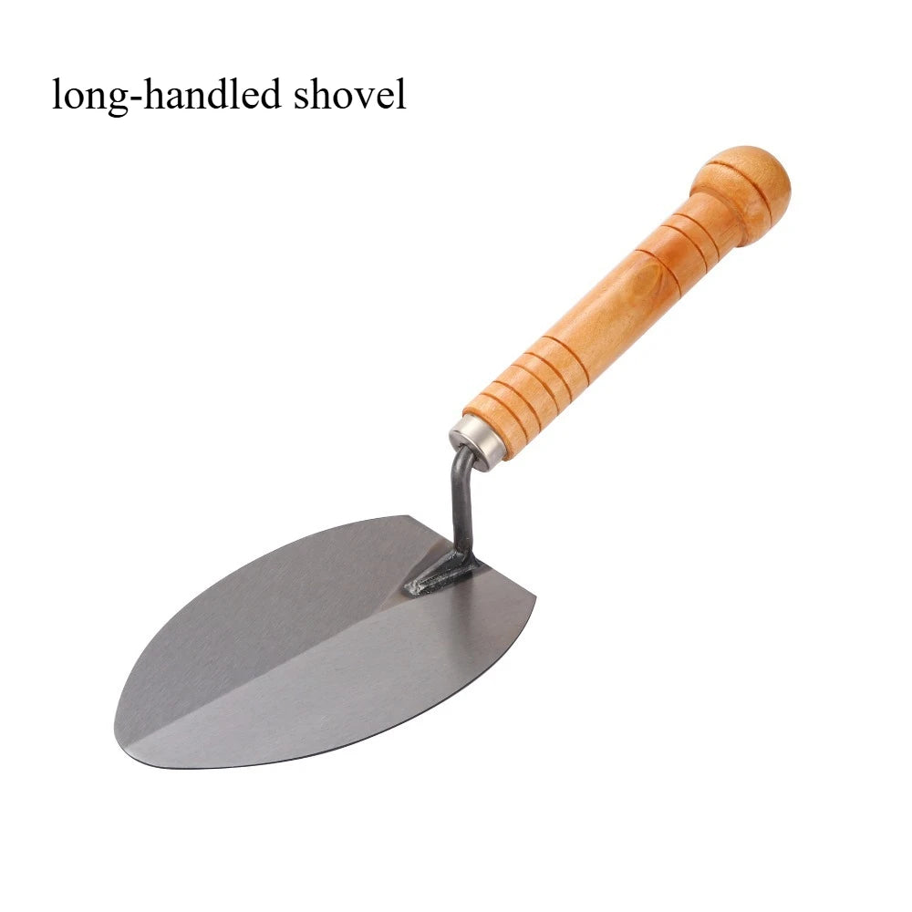 Carbon Steel Masonry Trowel with Wooden Handle