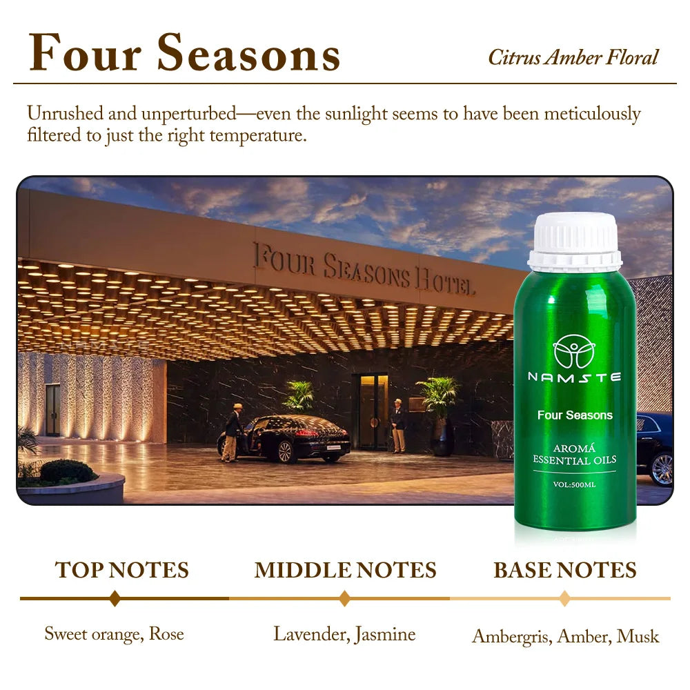 500ML Hotel Inspired Fragrance Oil for Diffusers Home Aroma