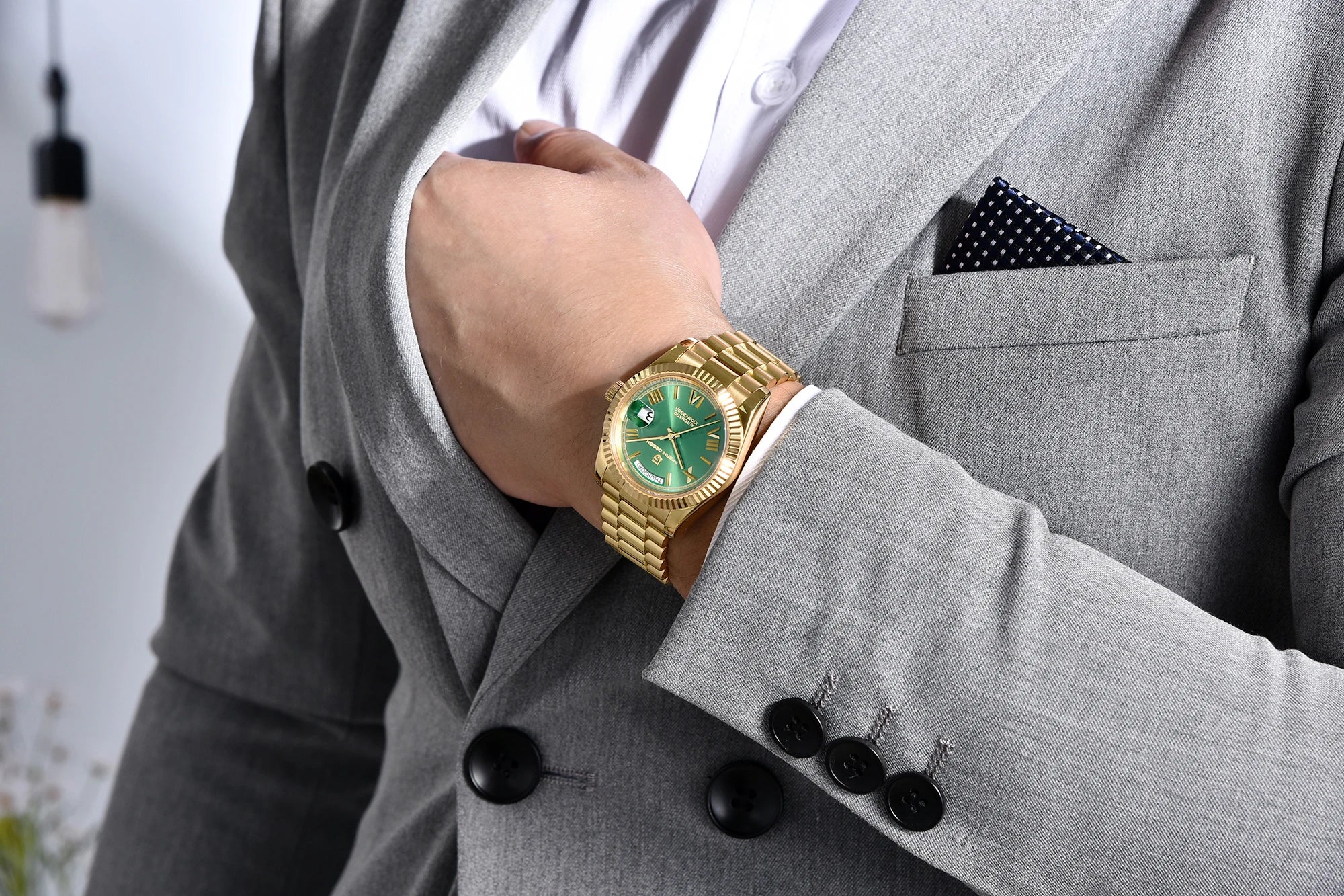 Pagani Design DD36 Automatic Watch 36mm Sapphire Steel 10Bar