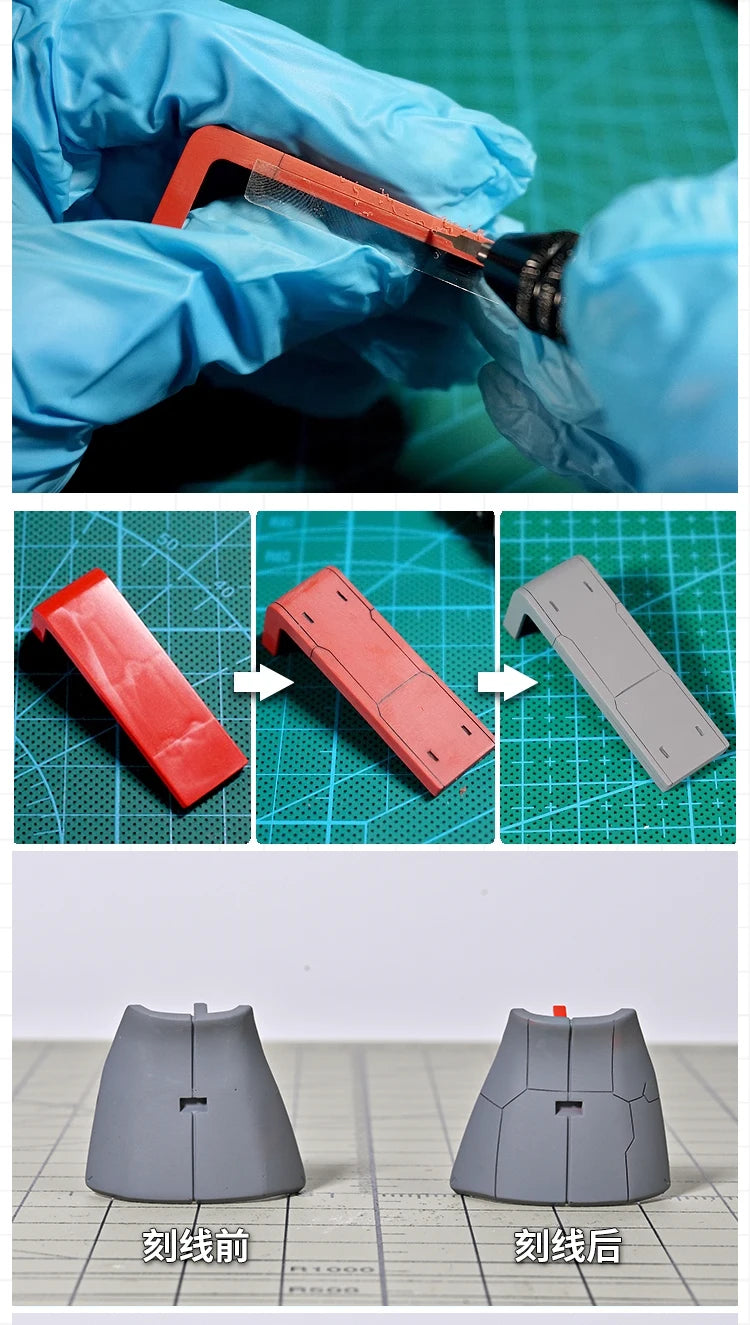 MS070 Model Scribing Knife with Five Replacement Blades