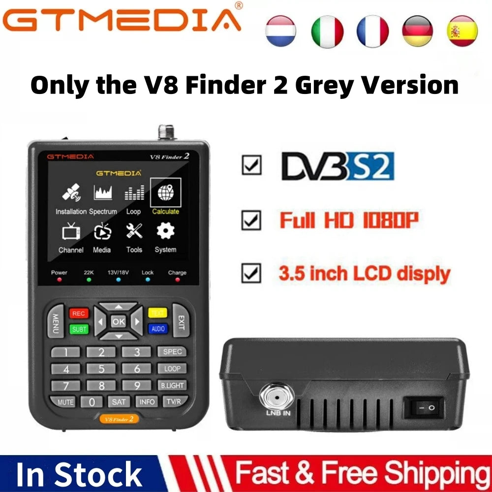 V8 Finder 2 Handheld Satellite Signal Meter