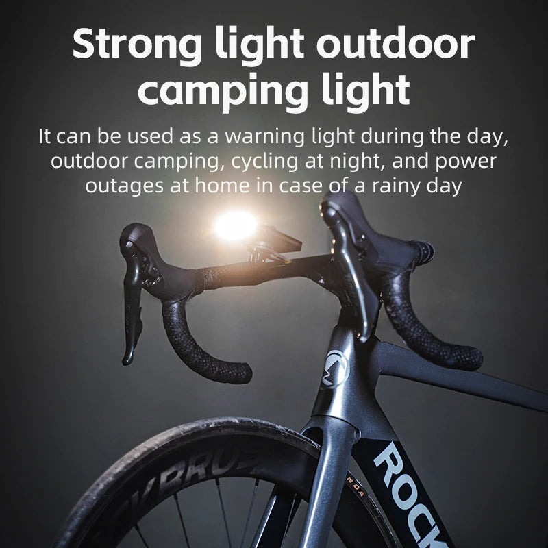 Bicycle Front Light RL-S2, IPX6 Waterproof 10000mAh