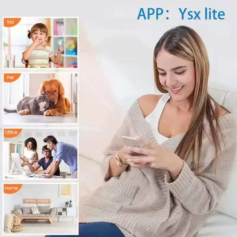Mini videocamera WiFi con visione notturna