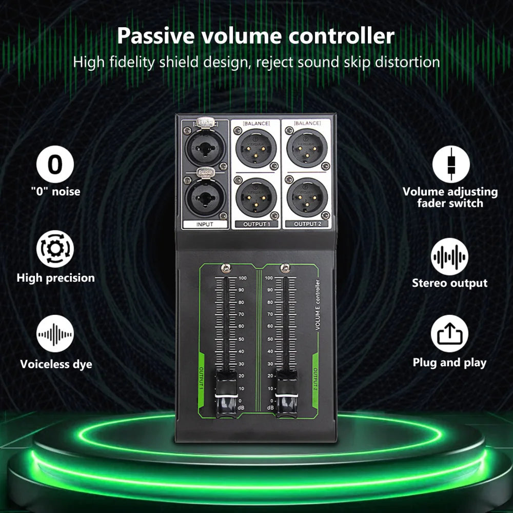 Controller passivo del volume monitor stereo - XLR