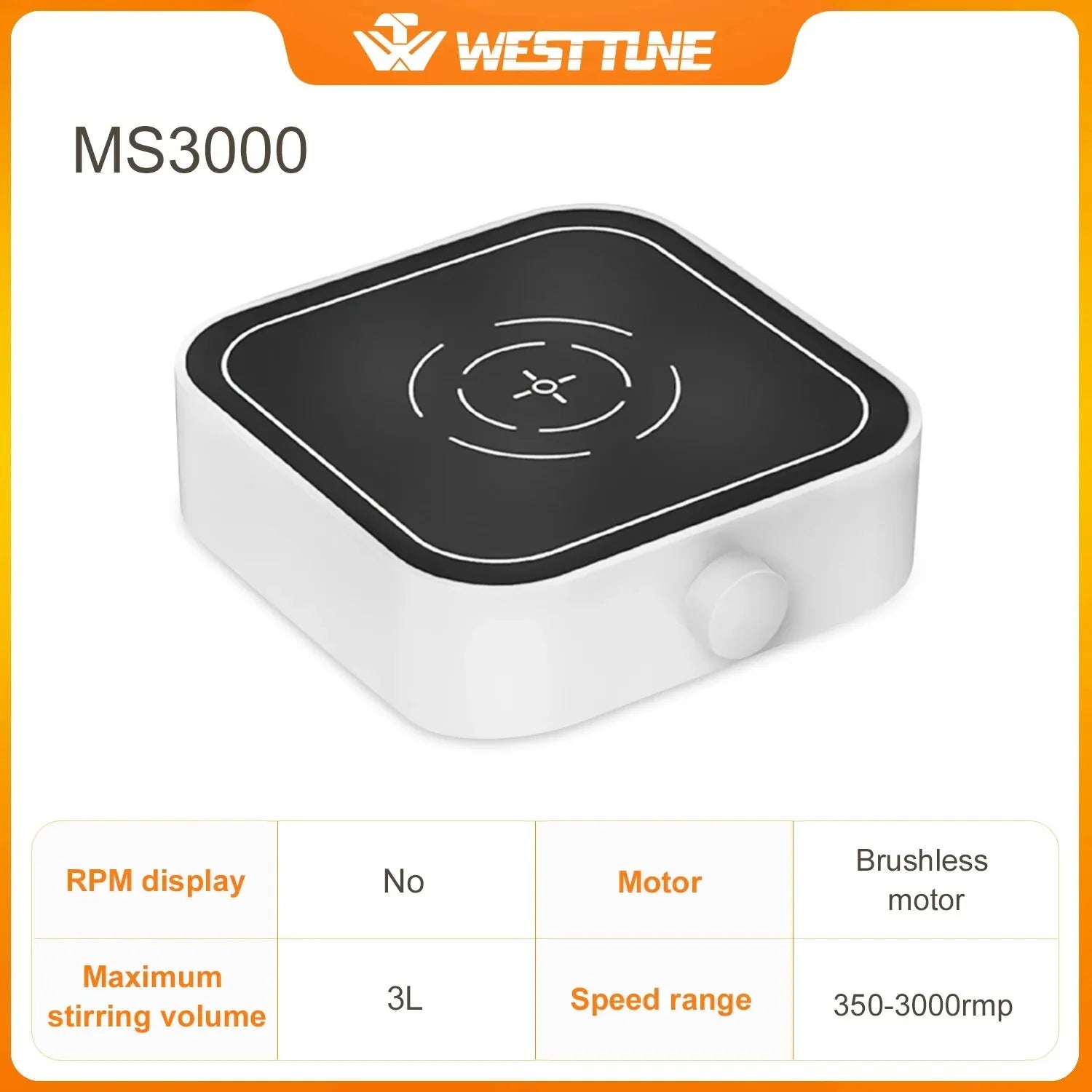 Mini Magnetic Stirrer 2000rpm/3000rpm with Stir Bar