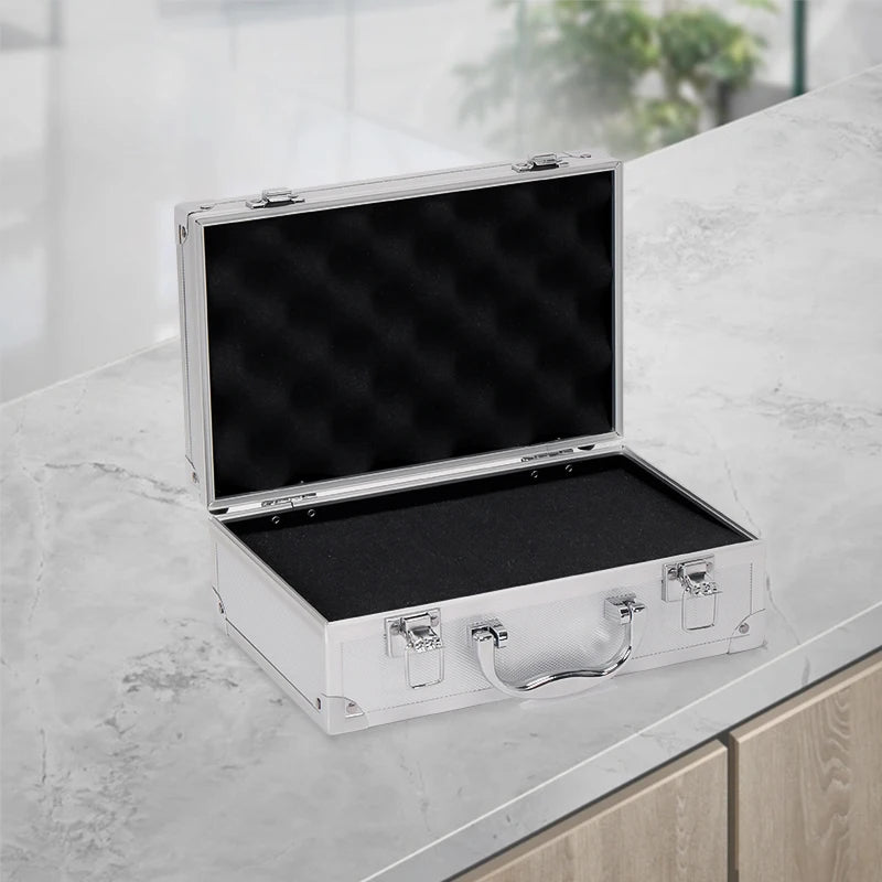 Aluminum Toolbox - Portable, Multi-Purpose Storage for Tools, Instruments, Fishing Gear & More - Durable Hardware Organizer