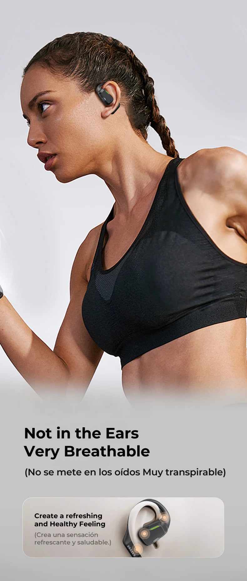 AI Oordopvertaler Erazer XP6 Bluetooth Oordoppen