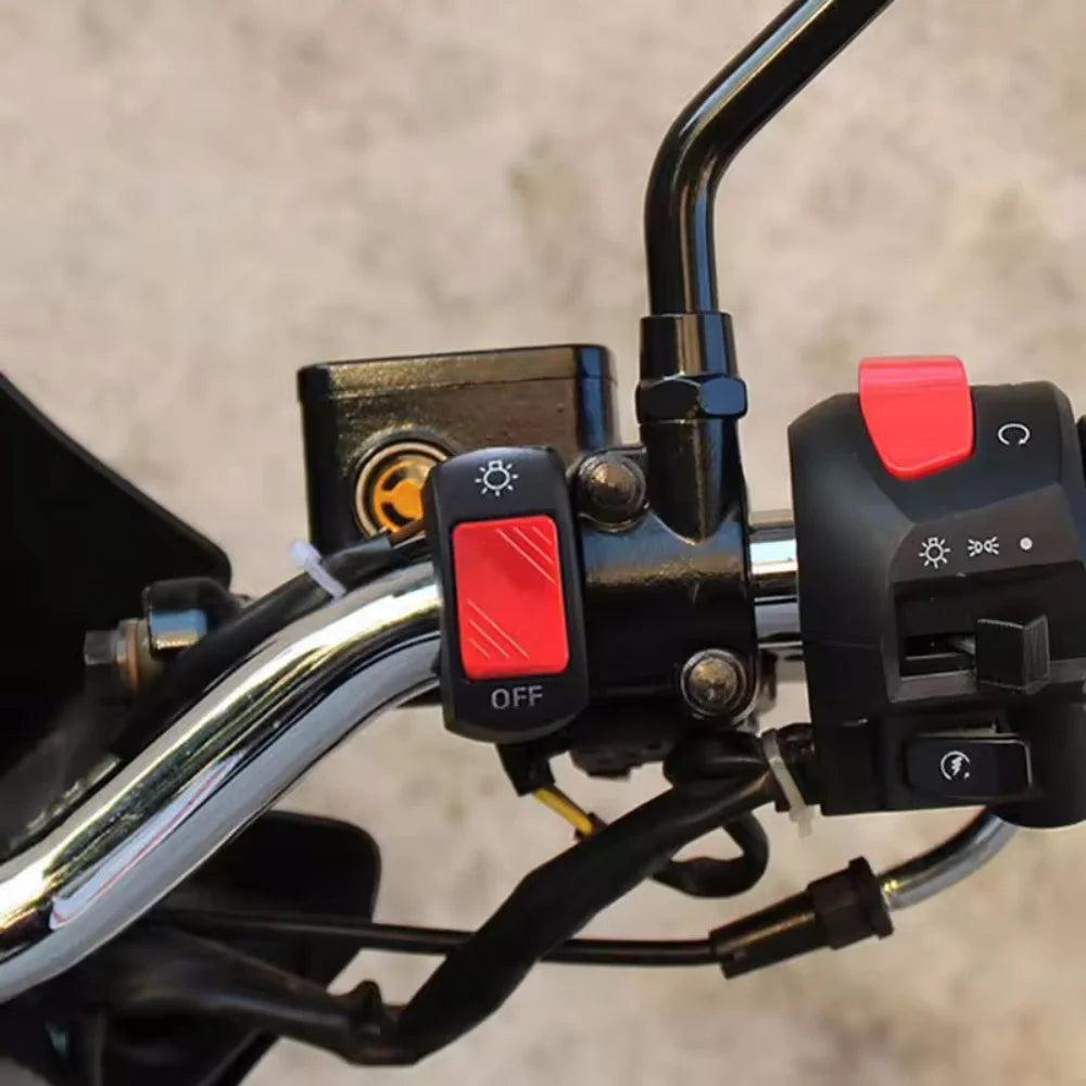 Vypínač na řídítka motocyklu, 22 mm