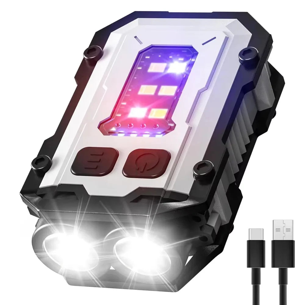 Magnetic Rechargeable LED and COB Pocket Light